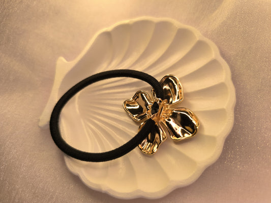 Sunflare Bloom Hair Tie – Sculpted Petal Edition