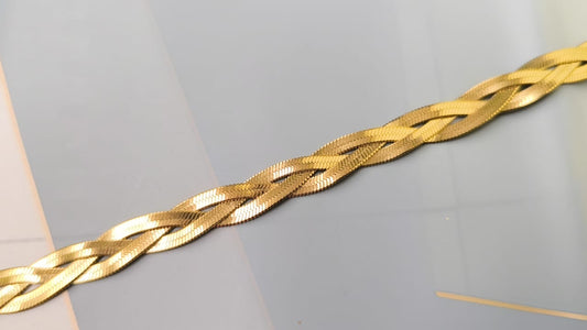 Three Braided Snake Necklace