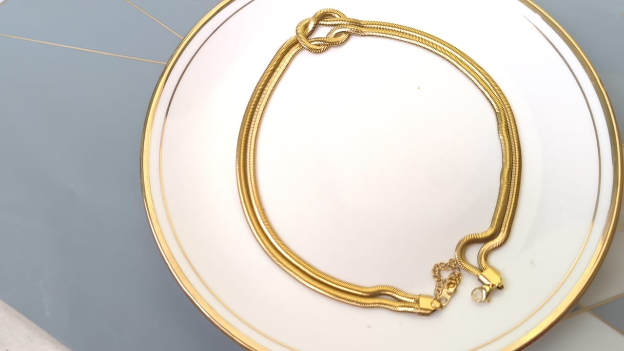 Cleopetra Snake Pendant Necklace