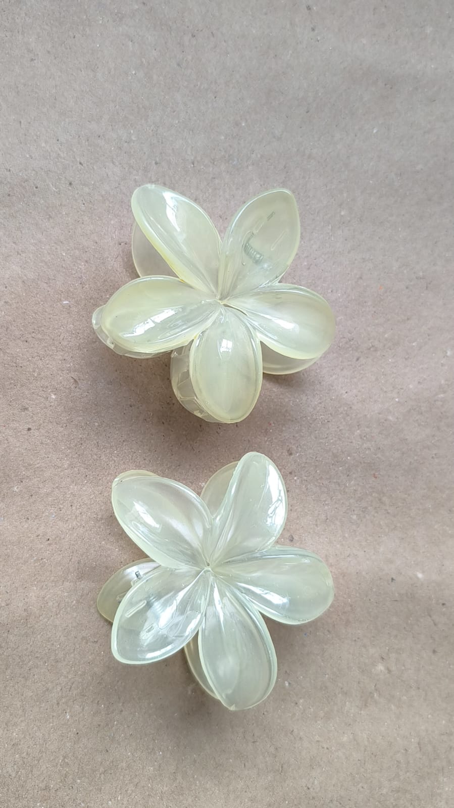 Pastel Flower Claw Clip - Big Size