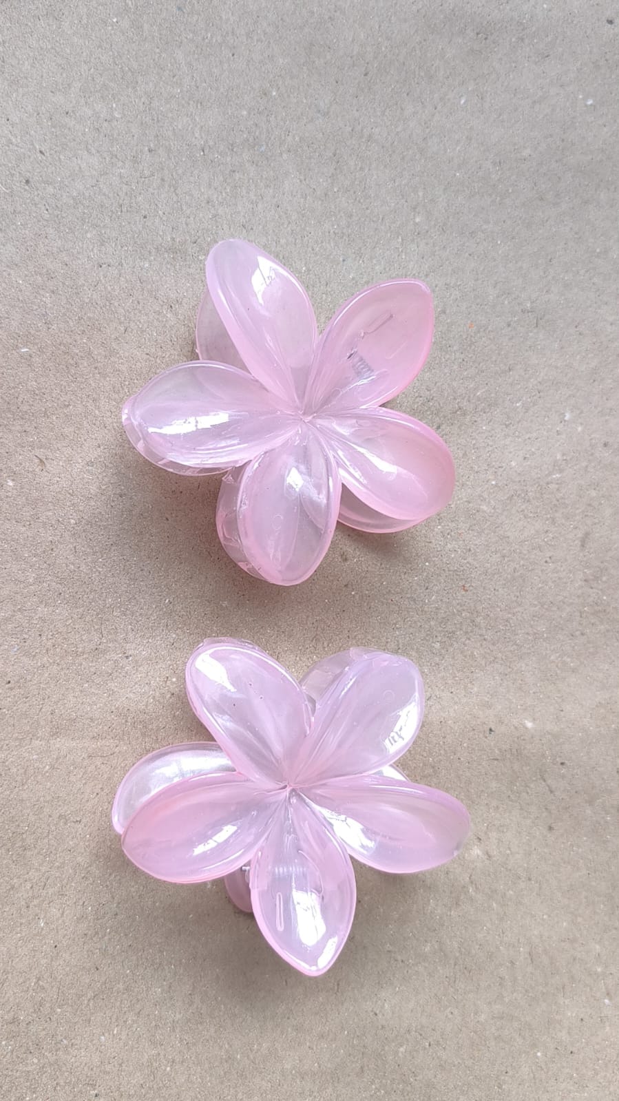 Pastel Flower Claw Clip - Big Size