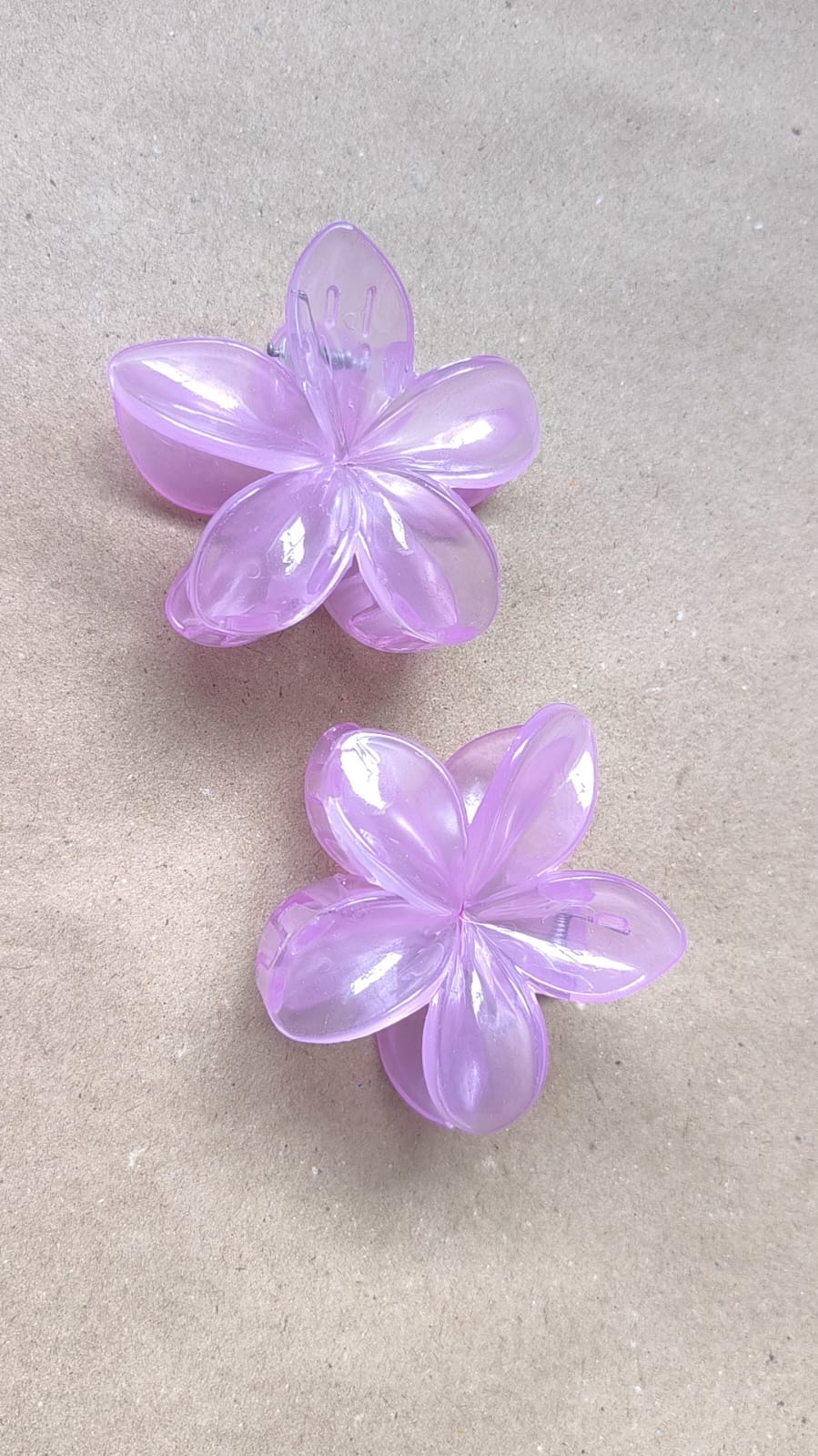 Pastel Flower Claw Clip - Big Size