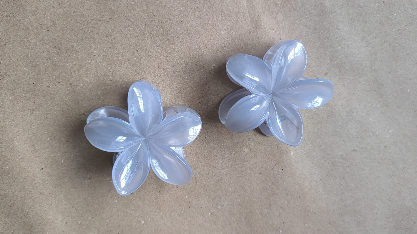 Pastel Flower Claw Clip - Big Size