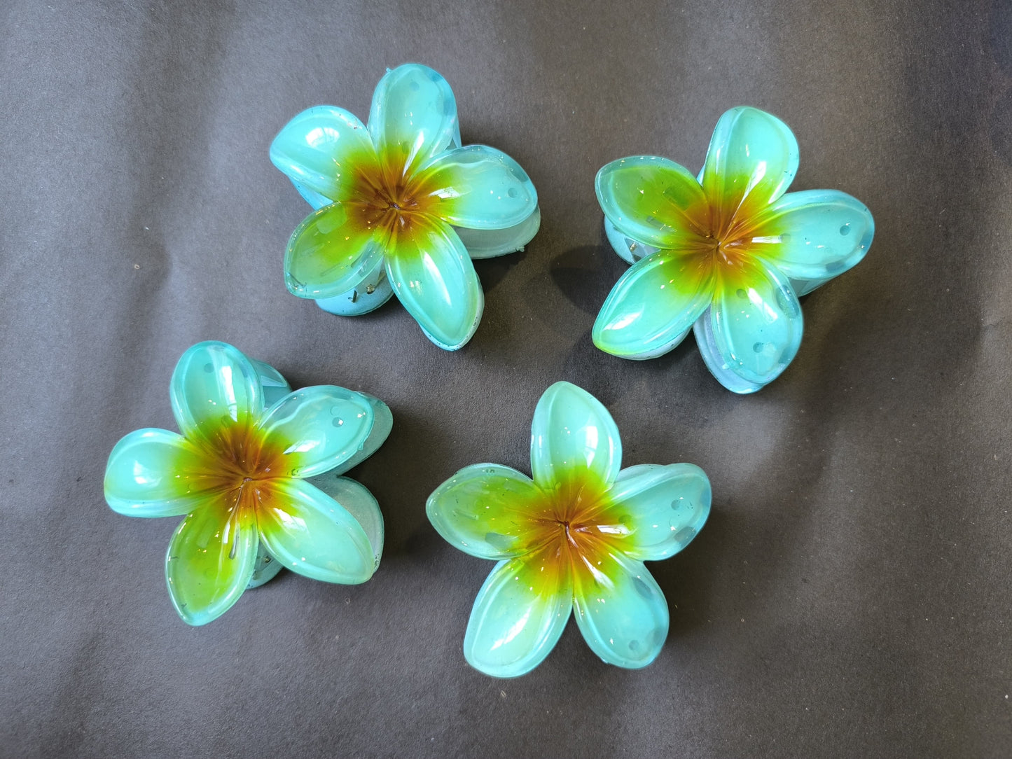 Tropical Bloom Claw Clips – Island Girl