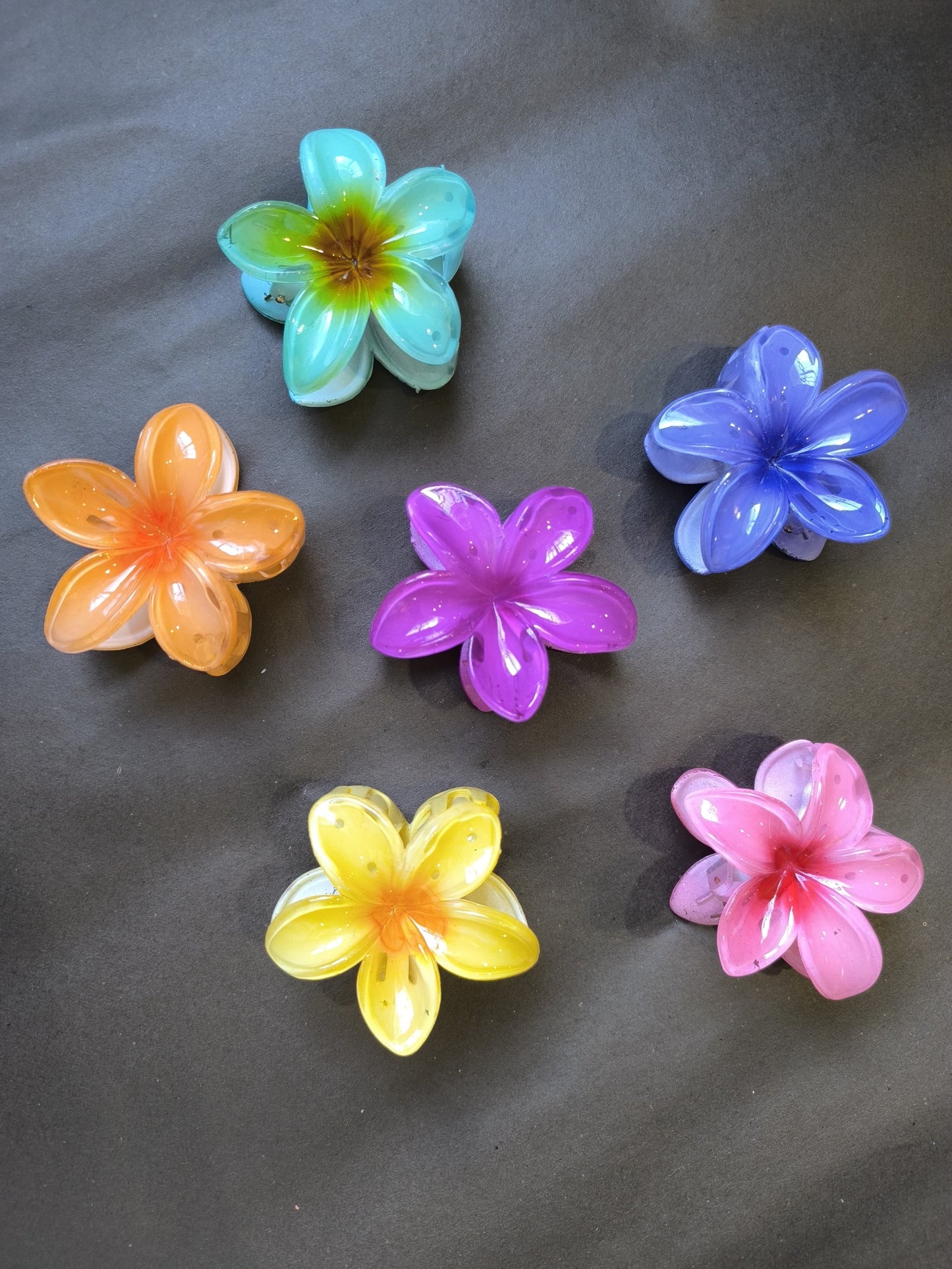 Tropical Bloom Claw Clips – Island Girl