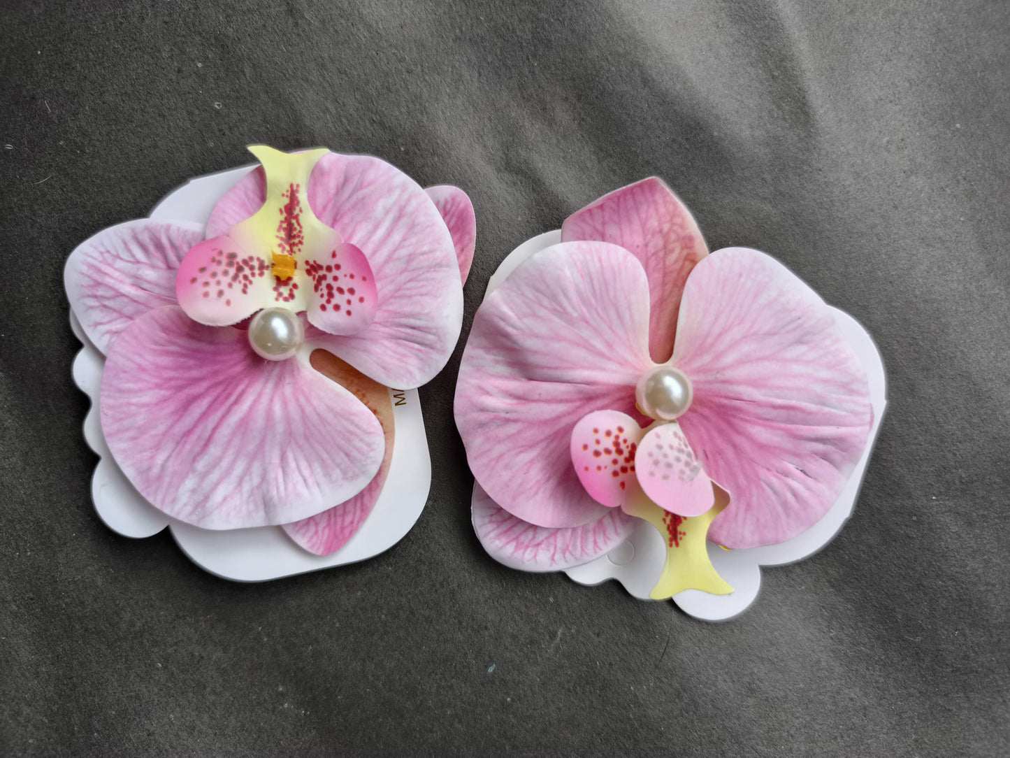 Orchid Flower Hair Clip