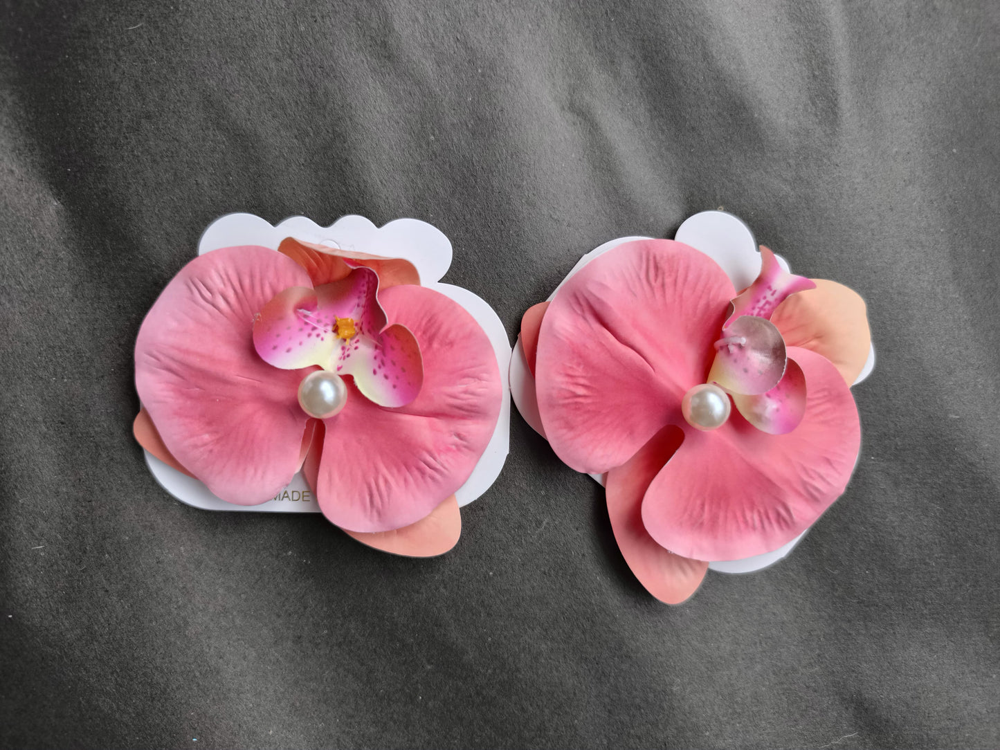 Orchid Flower Hair Clip