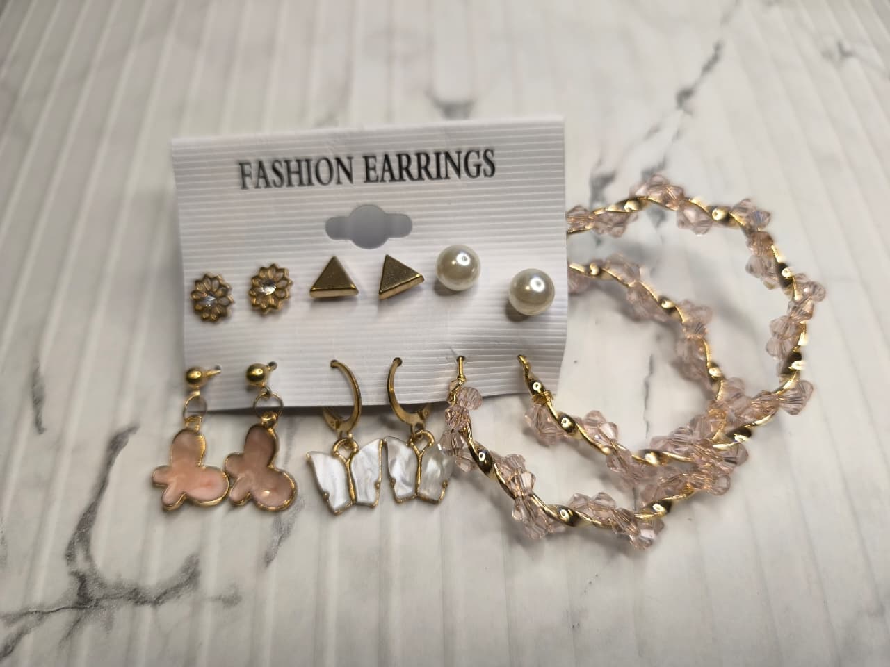 Pretty Summer Girl- 6 Earring Combo