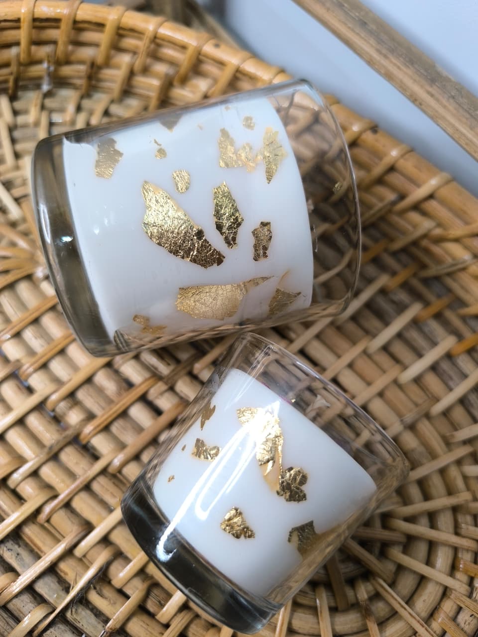 Golden Sparkle Jar Candle