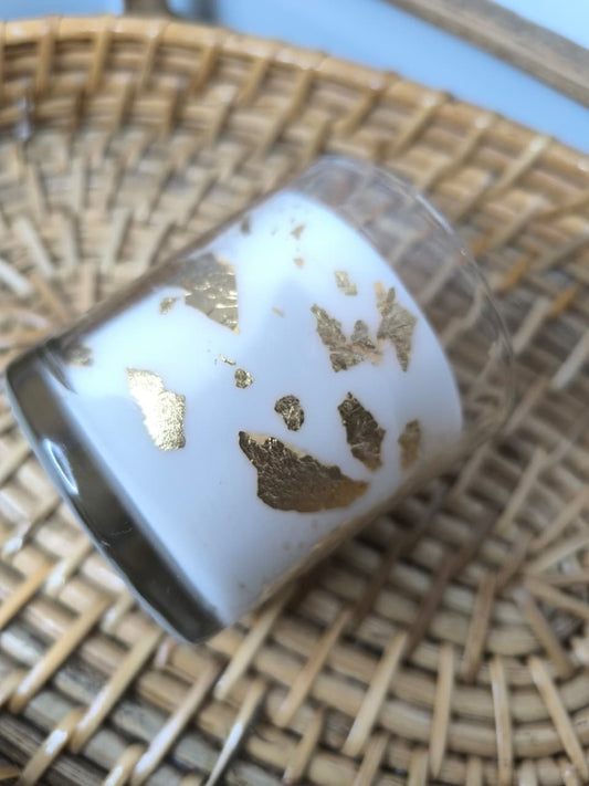 Golden Sparkle Jar Candle