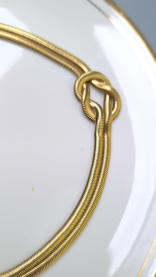 Cleopetra Snake Pendant Necklace