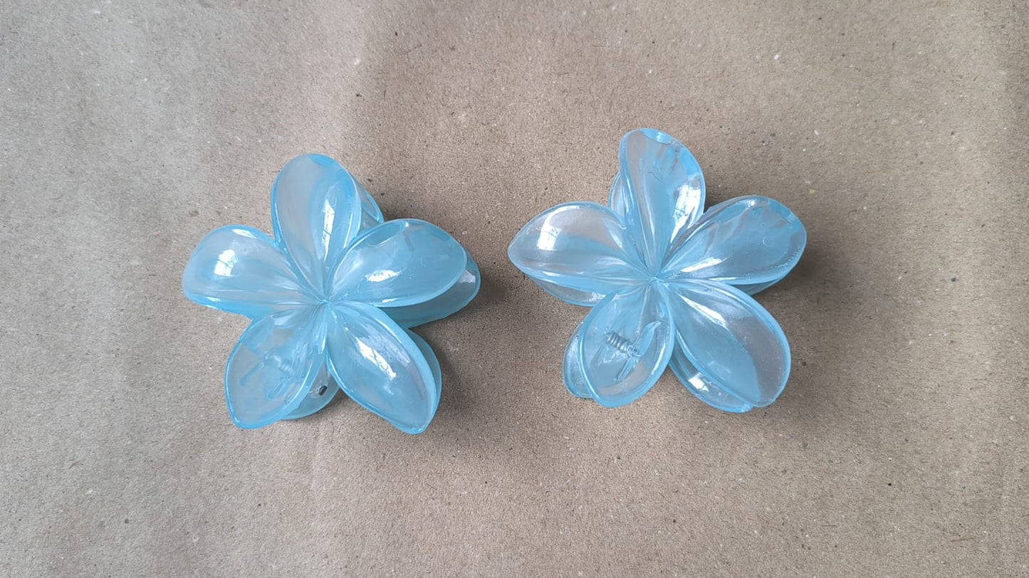 Pastel Flower Claw Clip - Big Size